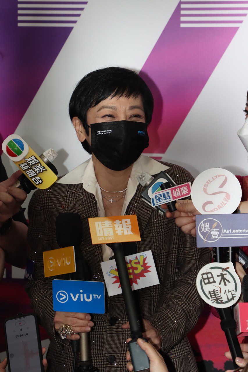 張艾嘉亦有到場。